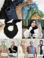روسری شنی دور موج - تصویر 4