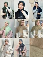 روسری ژاکارد ابریشم - تصویر 2