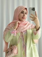 روسری ساتن ابریشم (قواره کوچک) - تصویر 3