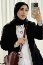 شال نگین بارانی دور ریش وارداتی - تصویر 3